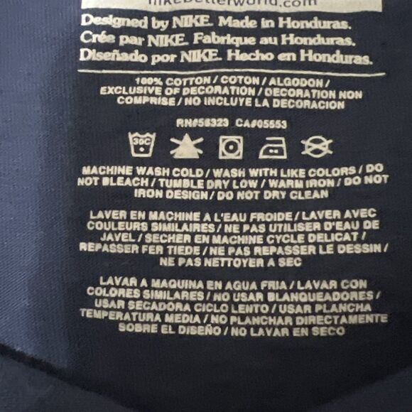 Nike Illinois Fighting Illini Men's Size XL Long Sleeve T-Shirt Blue Orange UIUC - Picture 5 of 12